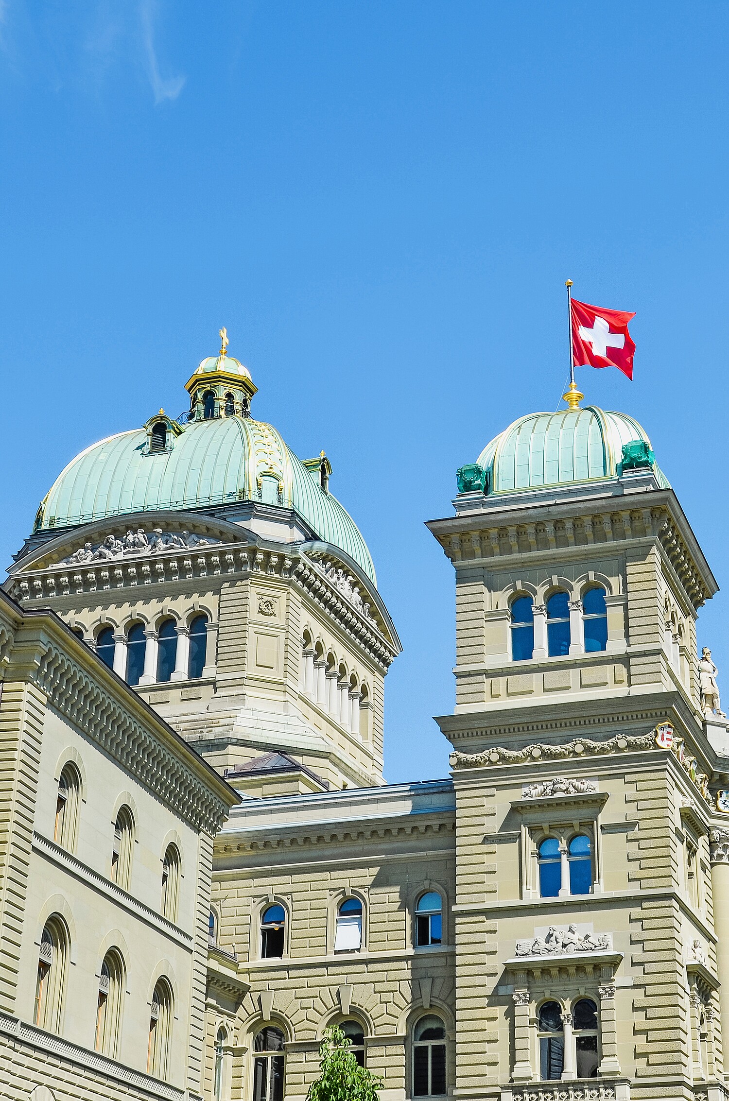 The,Parliament,Building,In,Bern,,Switzerland.,Seat,Of,The,Swiss